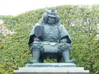 武田信玄銅像